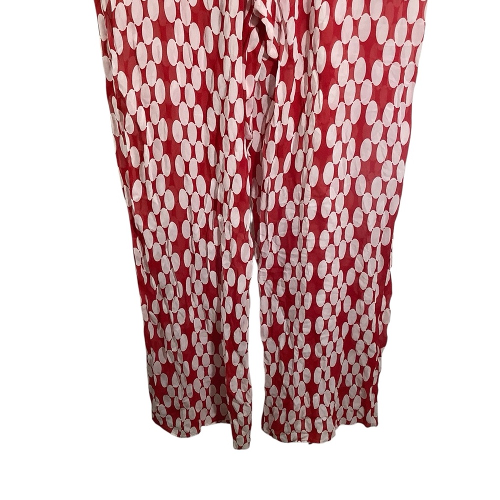 Zara Women's Polka Dots Wide Leg Pants Sheer Flowy - Picture 3 of 8
